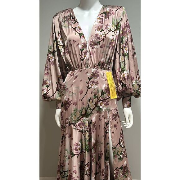 Bronx and Banco Carmen Floral Balloon Sleeve Dress Size 4. *no belt - Picture 8 of 15